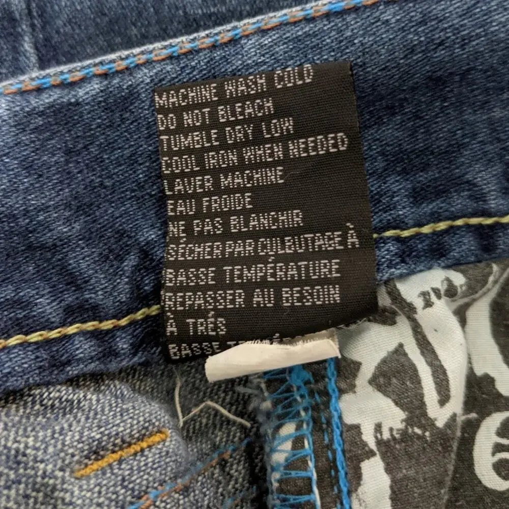 Rusty 90's Style Wide Leg High Waist Jeans 28